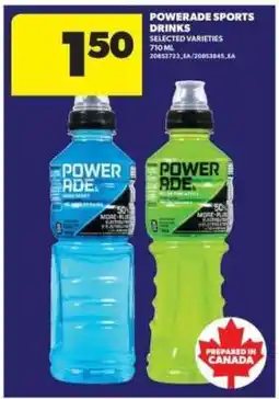 Real Canadian Superstore POWERADE SPORTS DRINKS offer