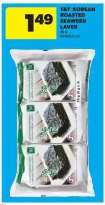 Real Canadian Superstore T&T Korean Roasted Seaweed Laver offer
