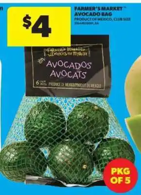 Real Canadian Superstore Farmer's Market Avocado Bag offer