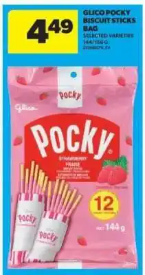 Real Canadian Superstore Glico Pocky Biscuit Sticks Bag offer