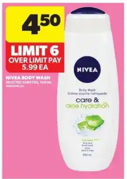Real Canadian Superstore Nivea Body Wash offer