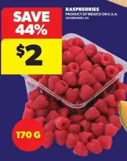 Real Canadian Superstore Raspberries offer