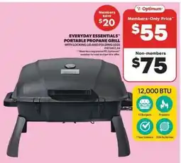 Real Canadian Superstore Everyday Essentials Portable Propane Grill offer