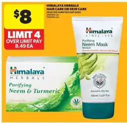 Real Canadian Superstore Himalaya Herbals Hair Care or Skin Care offer
