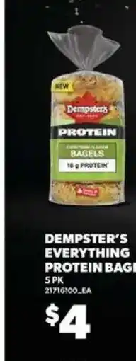 Real Canadian Superstore Dempster's Everything Protein Bagels offer