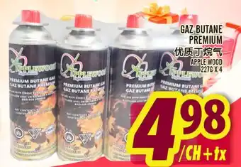 Marché Lian Tai GAZ BUTANE PREMIUM offer