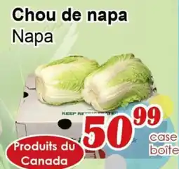 Marche C&T Chou de napa offer