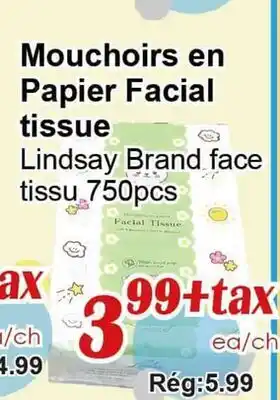 Marche C&T Mouchoirs en Papier Facial tissue offer