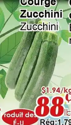 Marche C&T Zucchini offer