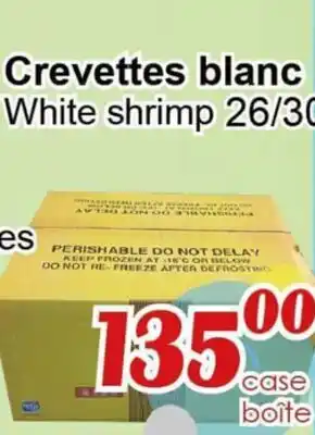 Marche C&T Crevettes blanc 26/30 offer