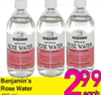 Danforth Food Market Benjamin's Rose Water offer