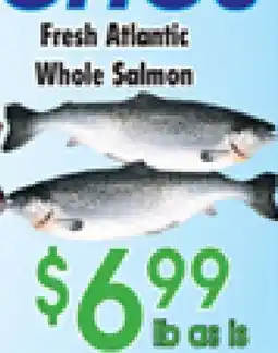Danforth Food Market Fresh Atlantic Whole Salmon offer