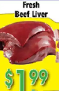 Danforth Food Market Fresh Beef Liver offer