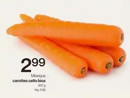 Avril carottes cello bios offer