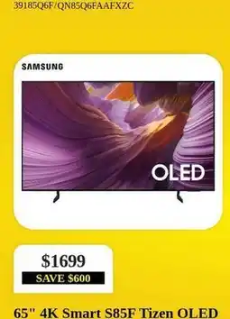 Leon's OLED 65 4K Smart S85F Tizen OLED offer