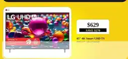 Leon's 65 4K Smart UHD TV offer