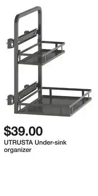 IKEA UTRUSTA Under-sink organizer offer