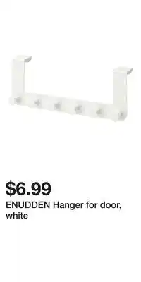 IKEA ENUDDEN Hanger for door, white offer