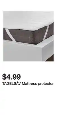 IKEA TAGELSÄV Mattress protector offer