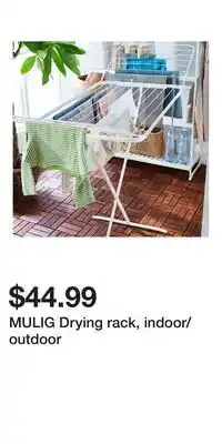 IKEA MULIG Drying rack, indoor/outdoor offer