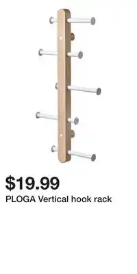 IKEA PLOGA Vertical hook rack offer