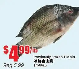 Btrust Supermarket Previously Frozen Tilapia offer