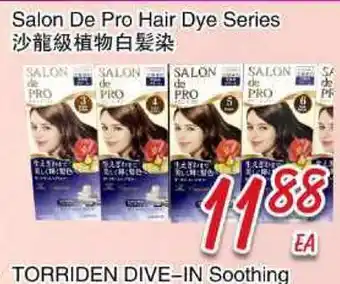 Foody Mart Salon De Pro Hair Dye Series offer