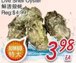 Foody Mart Live Shell Oyster offer