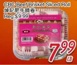 Foody Mart CBC Beef Brisket Sliced Roll offer
