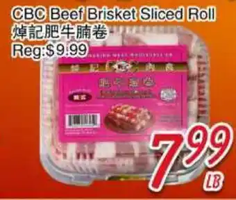 Foody Mart CBC Beef Brisket Sliced Roll offer