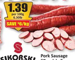 Starsky Pork Sausage Goralska offer