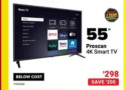 Visions Electronics Proscan 4K Smart TV 55 offer