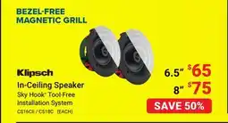 Visions Electronics Klipsch In-Ceiling Speaker offer