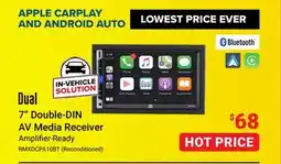 Visions Electronics Dual 7 Double-DIN AV Media Receiver offer
