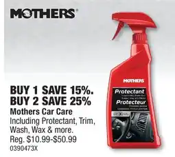 PartSource Mothers Car Care offer