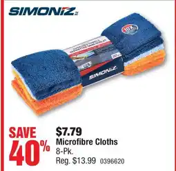 PartSource Simoniz Microfibre Cloths offer