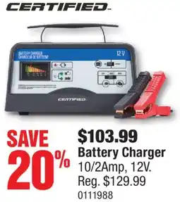 PartSource Certified Battery Charger offer