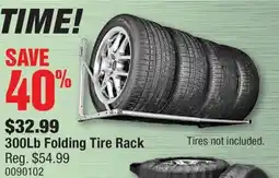PartSource STANLEY 300Lb Folding Tire Rack offer