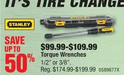 PartSource Stanley Torque Wrenches offer