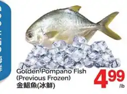 T&T Supermarket GOLDEN POMPANO FISH offer