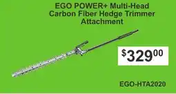 Atlas Tools & Machinery EGO POWER+ Multi-Head Carbon Fiber Hedge Trimmer Attachment offer