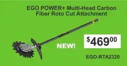 Atlas Tools & Machinery EGO POWER+ Multi-Head Carbon Fiber Roto Cut Attachment offer