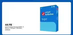 Staples Intuit Turbotax Standard 2025 - 8 Returns - Bilingual - Windows [Digital Download] offer