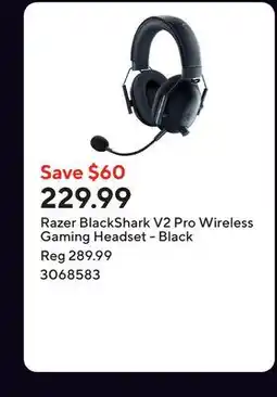 Staples Razer BlackShark V2 Pro Wireless Gaming Headset - Black offer