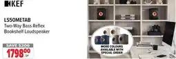 2001 Audio Video LS50METAB KEF Two-Way Bass Reflex Bookshelf Loudspeaker offer
