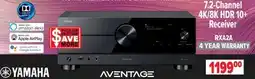 2001 Audio Video RXA2A 7.2-Channel 4K/8K HDR 10+ Receiver offer