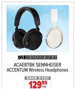 2001 Audio Video ACAEBTBK SENNHEISER ACCENTUM Wireless Headphones offer
