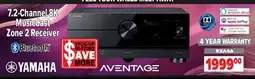 2001 Audio Video RXA4A YAMAHA 7.2-Channel 8K MusicCast Zone 2 Receiver offer