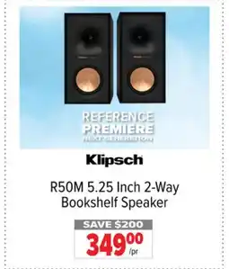 2001 Audio Video R50M 5.25 Inch 2-Way Bookshelf Speaker offer