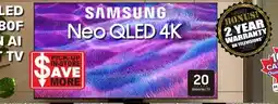2001 Audio Video QN55QN80FAFXZC - 55 NEO QLED 4K TIZEN OS SMART offer